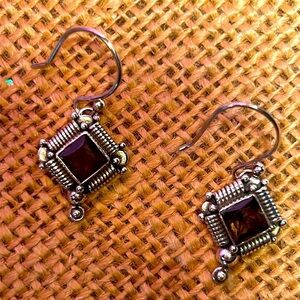 Reventia Topaz SS Earrings